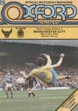 Oxford United v Manchester City 23-Mar-1985