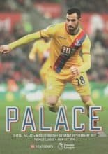 Crystal Palace v Middlesbrough  25-Feb-2017