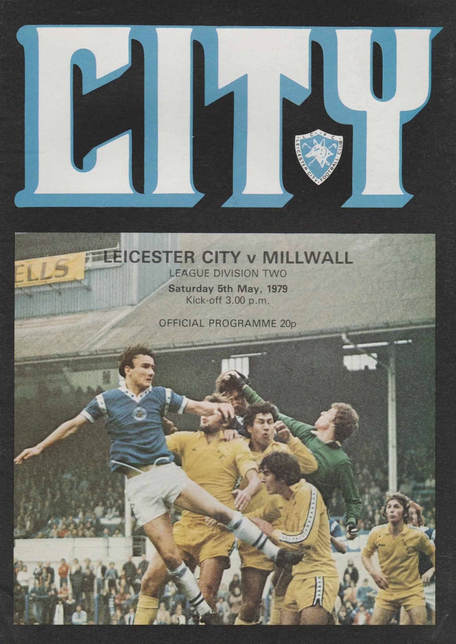 Leicester City v Millwall  05-May-1979
