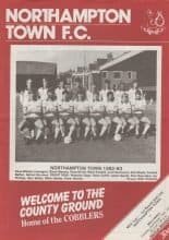 Northampton Town v Millwall 14-Sep-1982