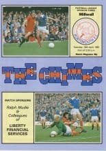Portsmouth v Millwall 18-Apr-1981