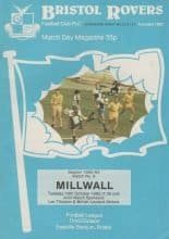 Bristol Rovers v Millwall  19-Oct-1982