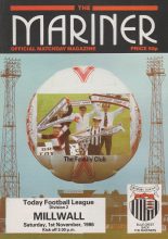 Grimsby Town v Millwall 01-Nov-1986