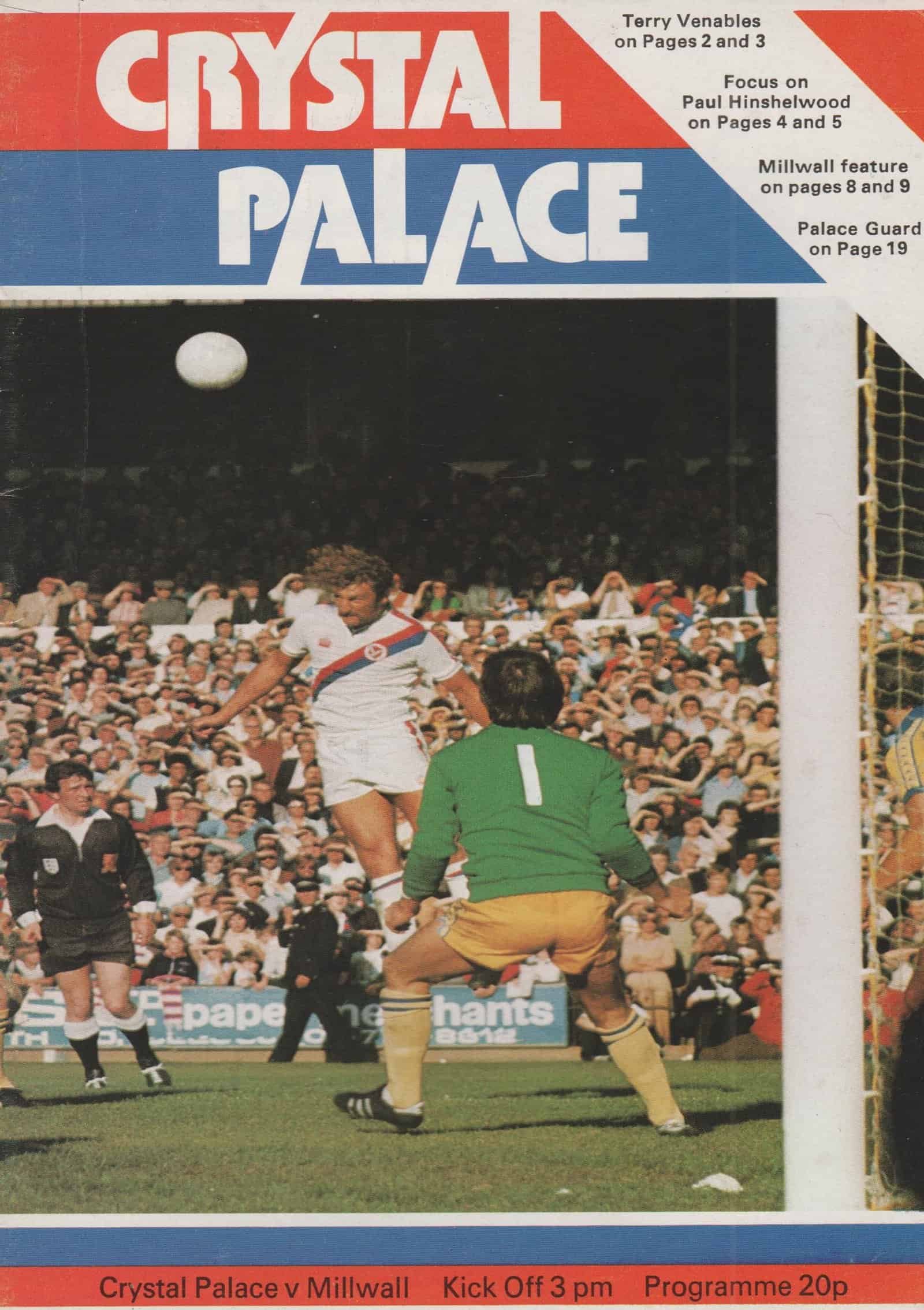 Crystal Palace v Millwall 20-Jan-1979