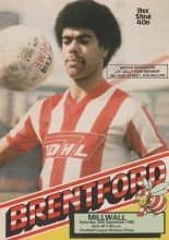 Brentford v Millwall 25-Sep-1982
