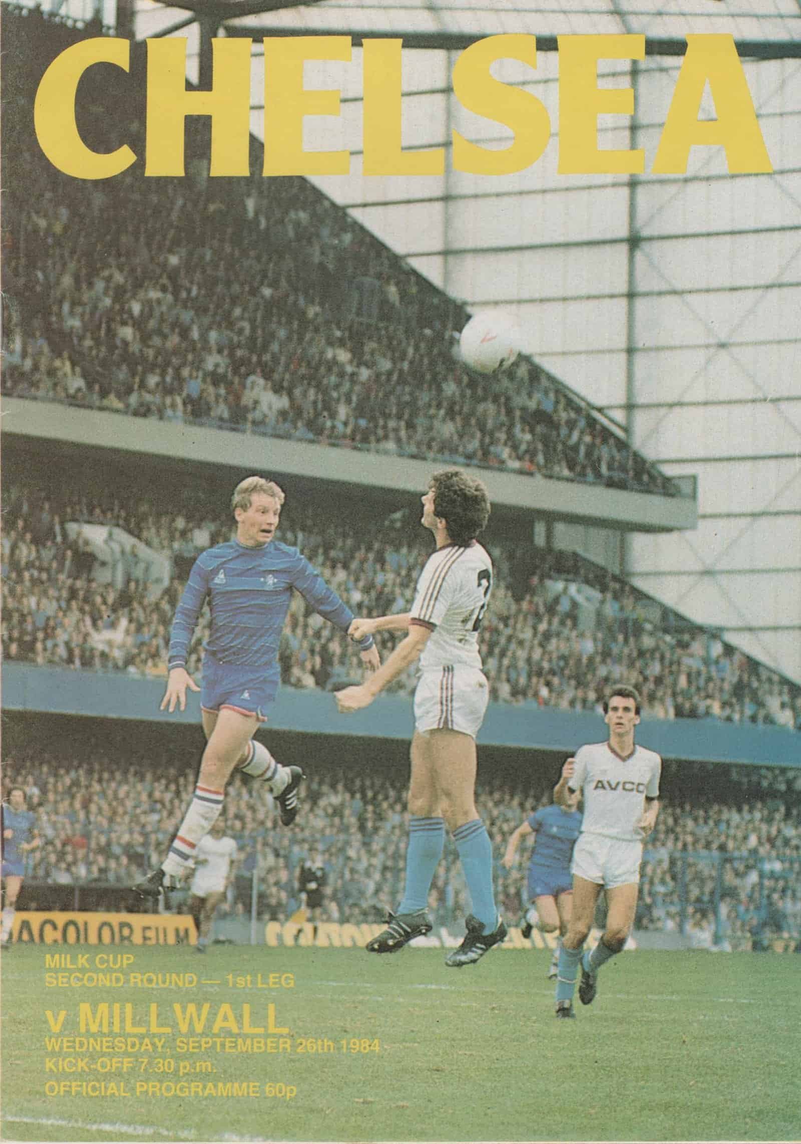 Chelsea v Millwall 26-Sep-1984