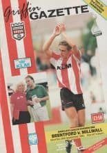 Brentford v Millwall 26-Sep-1992