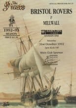 Bristol Rovers v Millwall 31-Oct-1992