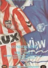 Sunderland v Millwall 03-Oct-1992