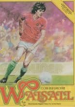 Walsall v Millwall 03-Jan-1981