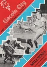 Lincoln City v Millwall  06-Mar-1985
