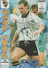 Port Vale v Millwall 09-Nov-1991