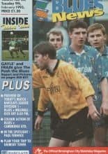 Birmingham City v Millwall  09-Feb-1993