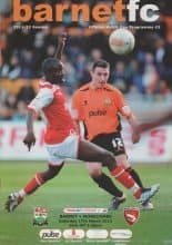 Barnet v Hereford United  13-Apr-2012