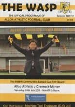 Alloa Athletic v Greenock Morton 30-Jul-2011