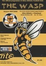 Alloa Athletic v Peterhead  15-Mar-2008