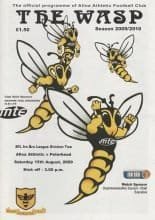 Alloa Athletic v Peterhead  15-Aug-2009