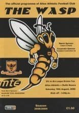 Alloa Athletic v Raith Rovers 16-Aug-2008