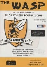 Alloa Athletic v Raith Rovers   20-Nov-2010