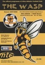 Alloa Athletic v Raith Rovers  23-Feb-2008