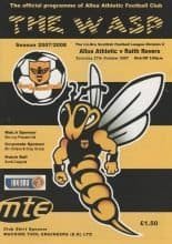 Alloa Athletic v Raith Rovers  27-Oct-2007