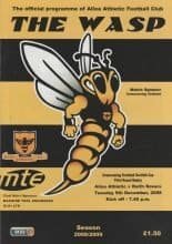 Alloa Athletic v Raith Rovers   09-Dec-2008