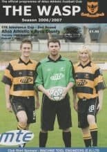Alloa Athletic v Ross County  22-Aug-2006