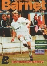 Barnet v Rotherham United  22-Apr-2000