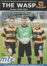 Alloa Athletic v Stirling Albion  26-Aug-2006