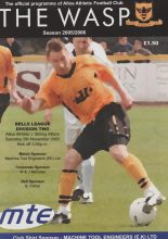 Alloa Athletic v Stirling Albion  05-Nov-2005