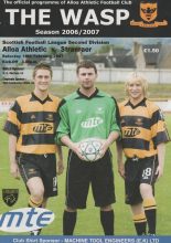 Alloa Athletic v Stranraer  10-Feb-2007