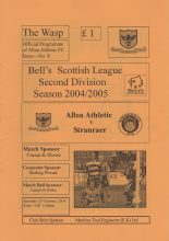 Alloa Athletic v Stranraer  23-Oct-2004
