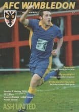AFC Wimbledon v Ash United 07-Feb-2004