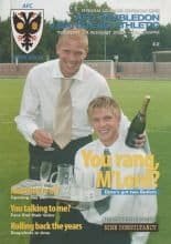 AFC Wimbledon v Banstead Athletic  24-Aug-2004