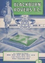 Blackburn Rovers v Blackpool 15-Sep-1958
