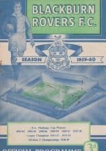 Blackburn Rovers v Bolton Wanderers 31-Aug-1959