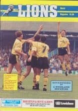Millwall v Brighton & Hove Albion  09-Mar-1991