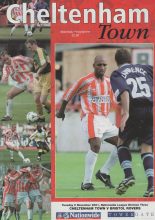 Cheltenham Town v Bristol Rovers  06-Nov-2001