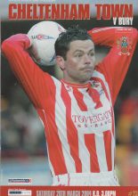 Cheltenham Town v Bury  20-Mar-2004