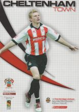 Cheltenham Town v Cambridge United  23-Oct-2004