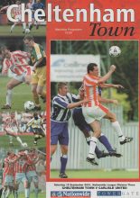 Cheltenham Town v Carlisle United  15-Sep-2001