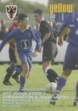 AFC Wimbledon v Chessington & Hook United  02-Nov-2002