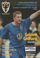 AFC Wimbledon v Croydon  12-Feb-2005