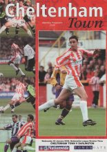 Cheltenham Town v Darlington 23-Jan-2002