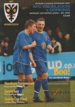 AFC Wimbledon v Dorking 28-Mar-2005
