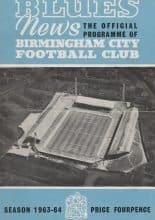 Birmingham City v Everton 05-Oct-1963