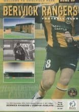 Berwick Rangers v Forfar Athletic  30-Nov-2004