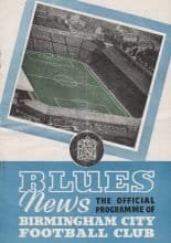Birmingham City v Fulham 28-Jan-1959
