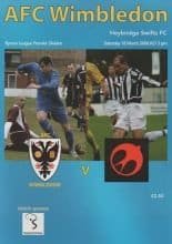 AFC Wimbledon v Heybridge Swifts  18-Mar-2006