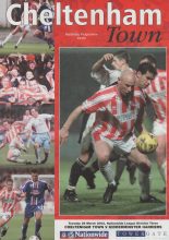 Cheltenham Town v Kidderminster Harriers 26-Mar-2002